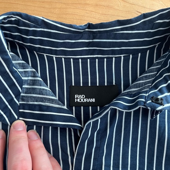 Rad Hourani Striped Shirt - Picture 5 of 5